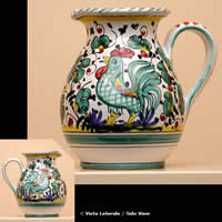 Ceramic pitcher